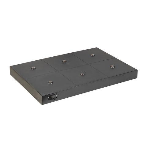 VINOLINA TWO, baza de incarcare, max. 6 lumini, negru