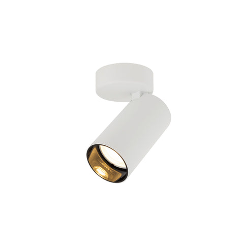 KAMI, 1x max. 10W, GU10, alb/negru