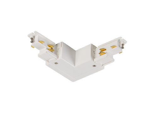 S-TRACK DALI L-Verbinder alb, reglabil