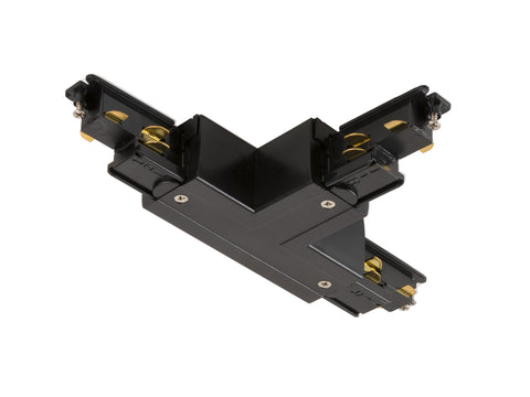 S-TRACK DALI T-Verbinder, reglabil, stânga, negru