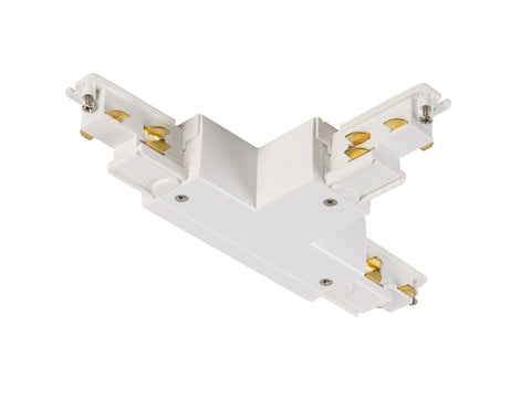 S-TRACK DALI T-Verbinder, reglabil, dreapta, alb