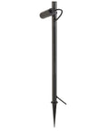 HELIA SLIM Stâlp simplu, negru IP65 3000K
