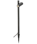 HELIA SLIM Stâlp simplu, negru IP65 3000K