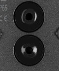 D-RING M, lampă de perete, 2700/3000K PHASE IP65 negru