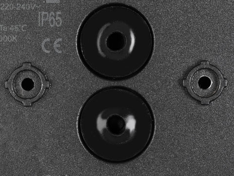 D-RING M, lampă de perete, 2700/3000K PHASE IP65 negru