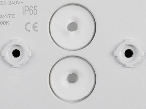 D-RING M, lampă de perete, PHASE, 2700/3000K, IP65, alb