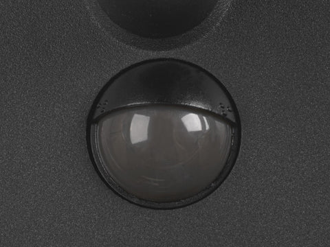 Q-RING, lampă de perete, Senzor, 3000K, IP54, negru