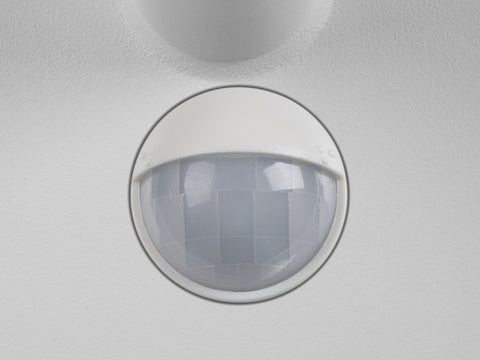 Q-RING, lampă de perete, Senzor, 3000K, IP54, alb