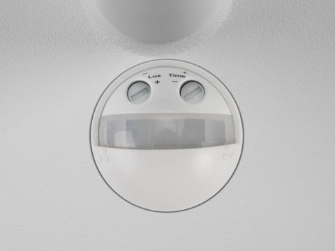 Q-RING, lampă de perete, Senzor, 3000K, IP54, alb