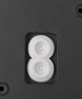 Q-RING, lampă de perete, 3000K, PHASE, IP65, negru