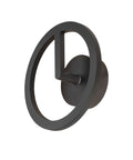 Q-RING, lampă de perete, 3000K, PHASE, IP65, negru