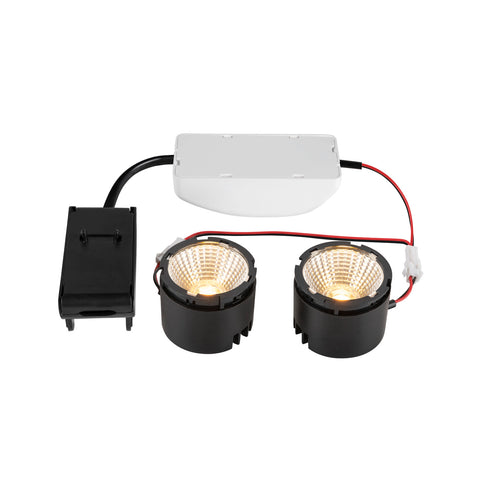 NOU TRIA® 155 DOUBLE LED-Modul 3000K 38° FAZA negru