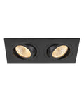 NOU TRIA155 L: 17 B: 9 H: 4 cm cu două flăcări IP 20 negru