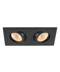 NOU TRIA155 L: 17 B: 9 H: 4 cm cu două flăcări IP 20 negru
