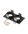 NOU TRIA155 L: 17 B: 9 H: 4 cm cu două flăcări IP 20 negru