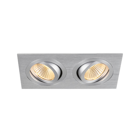 NOU TRIA155 L: 17 B: 9 H: 4 cm aluminiu cu două flăcări IP20