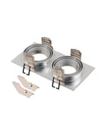 NOU TRIA155 L: 17 B: 9 H: 4 cm aluminiu cu două flăcări IP20