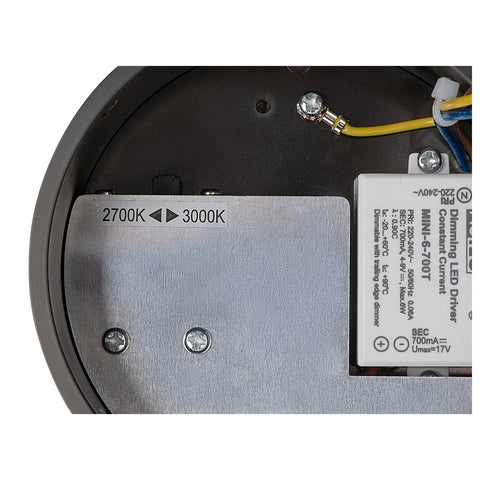 Lampa suspendata QUIMERA 2700/3000K PHASE bronz inchis