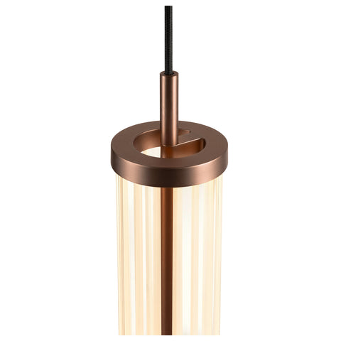 Lampă suspendată QUIMERA 2700/3000K PHASE cupru închis