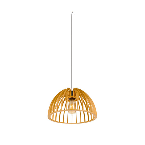 Lampă suspendată WUD E27 jumătate rotundă 1 x max. 60W negru