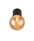 Plafoniera VARYT rotundă 1x max. 6W E14 negru