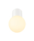 Plafoniera VARYT rotundă 1x max. 6W E14 alb