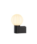 Lampă de perete VARYT rotundă 1x max. 6W E14 negru