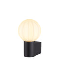 Lampă de perete VARYT rotundă 1x max. 6W E14 negru