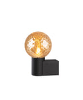 Lampă de perete VARYT rotundă 1x max. 6W E14 negru
