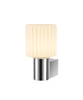 Lampă de perete VARYT rotundă 1x max. 6W E14 crom