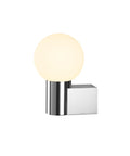 Lampă de perete VARYT rotundă 1x max. 6W E14 crom