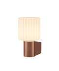 Lampă de perete VARYT rotundă 1x max. 6W E14 cupru