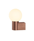 Lampă de perete VARYT rotundă 1x max. 6W E14 cupru