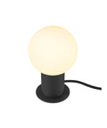 VARYT Lampă de masă rotundă 1x max. 6W E14 negru