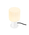 VARYT Lampă de masă rotundă 1x max. 6W E14 alb