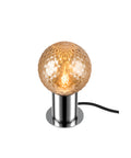 VARYT Lampă de masă rotundă 1x max. 6W E14 crom