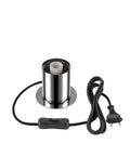 VARYT Lampă de masă rotundă 1x max. 6W E14 crom