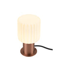 VARYT Lampă de masă rotundă 1x max. 6W E14 cupru