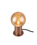 VARYT Lampă de masă rotundă 1x max. 6W E14 cupru