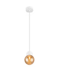 VARYT pandantiv E14 lungime 150cm max. 1x6W alb