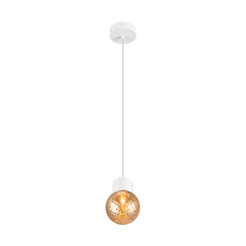 VARYT pandantiv E14 lungime 150cm max. 1x6W alb