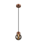 VARYT pandantiv E14 lungime 150cm max. 1x6W cupru