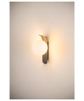 Lampă de perete SUN rotundă 1x max. 40W LED G9 PHASE negru