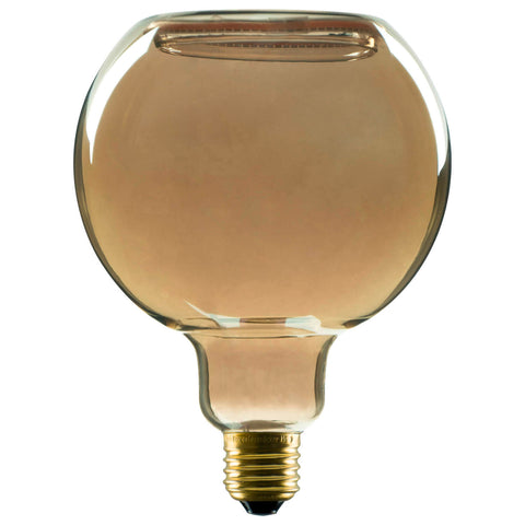 Glob plutitor LED 125 negru fumuriu E27 FAZA 6W 1900K