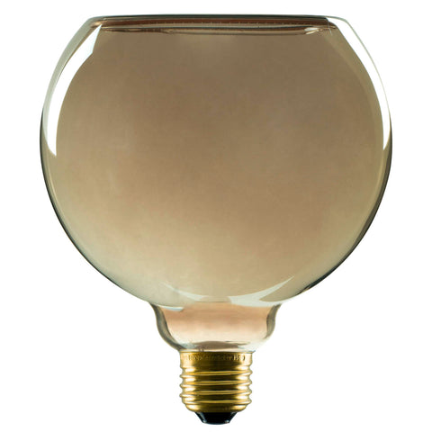 Glob LED 150 negru fumuriu E27 FAZA 6W 1900K