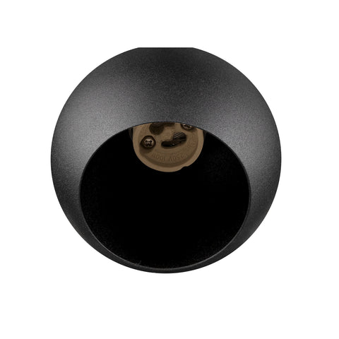 Lampă suspendată LIGHT EYE90 GU10 1x max. 6W negru mat