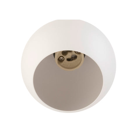Lampă suspendată LIGHT EYE90 GU10 1x max. 6W alb mat