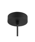 Lampă suspendată LIGHT EYE150 GU10 max. 1x 13W negru mat