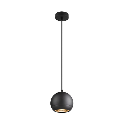 Lampă suspendată LIGHT EYE150 GU10 max. 1x 13W negru mat