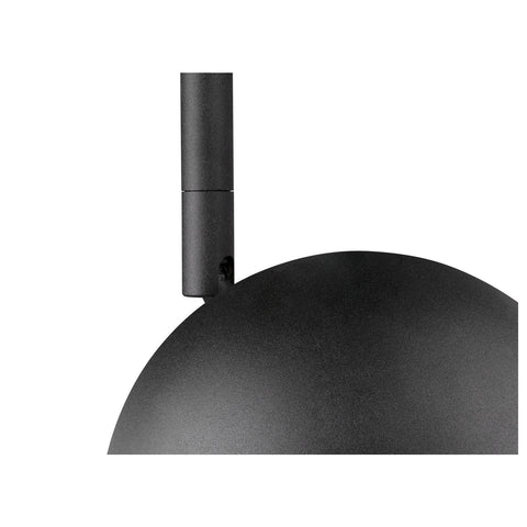 LIGHT EYE ® 150 1~ Spot rotund GU10 1x max. 13W negru mat